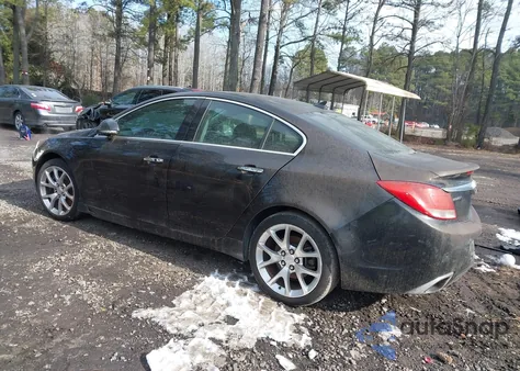 2012 Buick Regal Gs z USA, uszkodzony, nr VIN 2G4GV5GV5C9176742